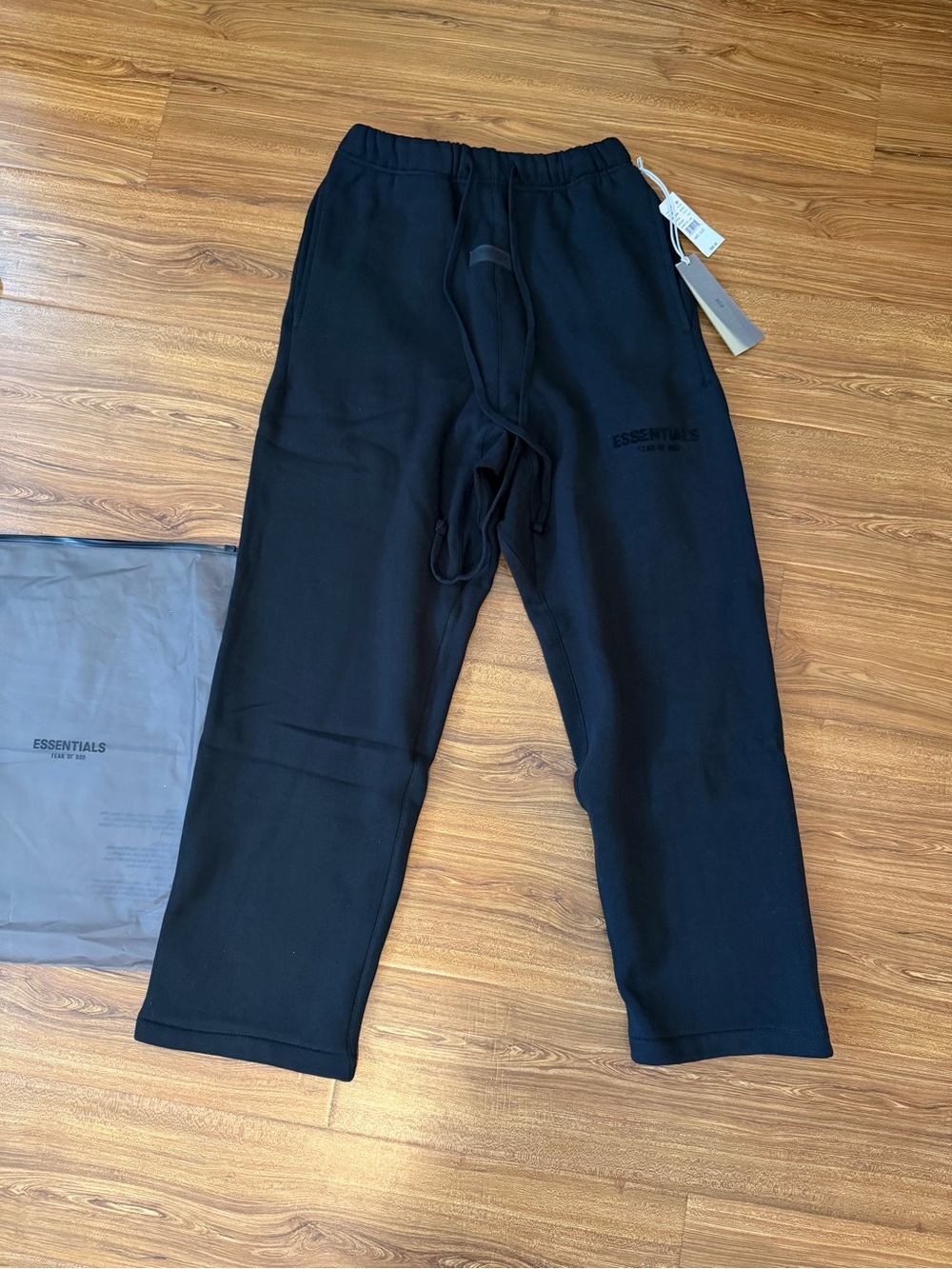 Essentials Black Sweatpants